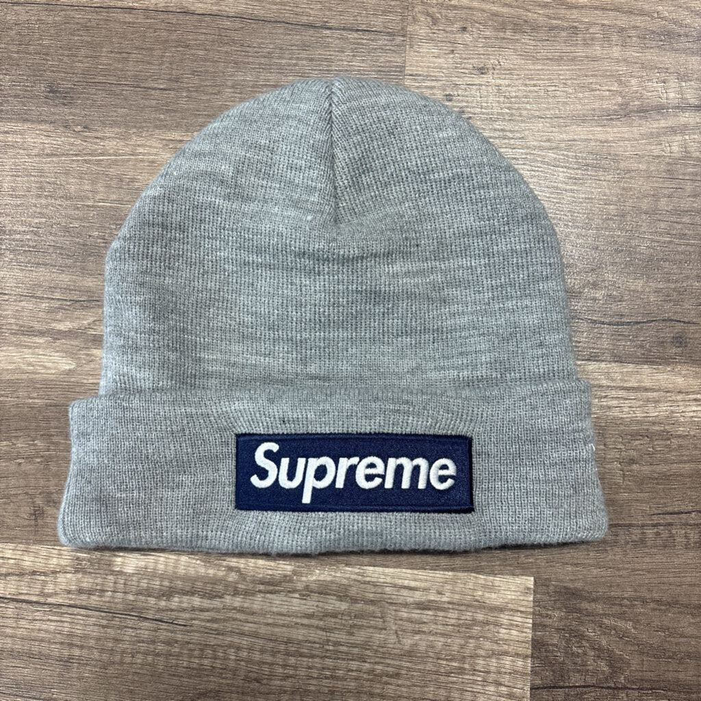 Supreme Box Logo Beanie Grey