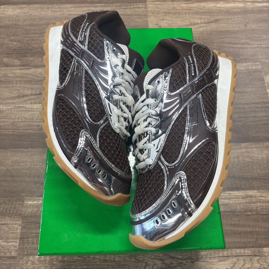 Bottega Orbit Sneaker Brown Silver