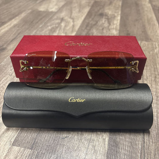 Cartier Glasses Yellow Tint