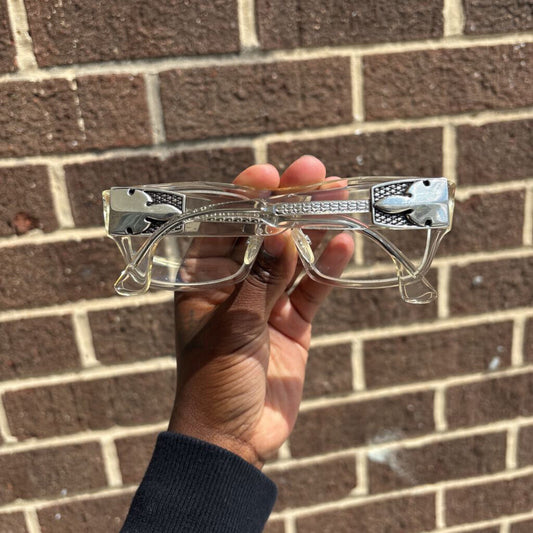 Chrome Hearts Vintage Gmoney Glasses Clear