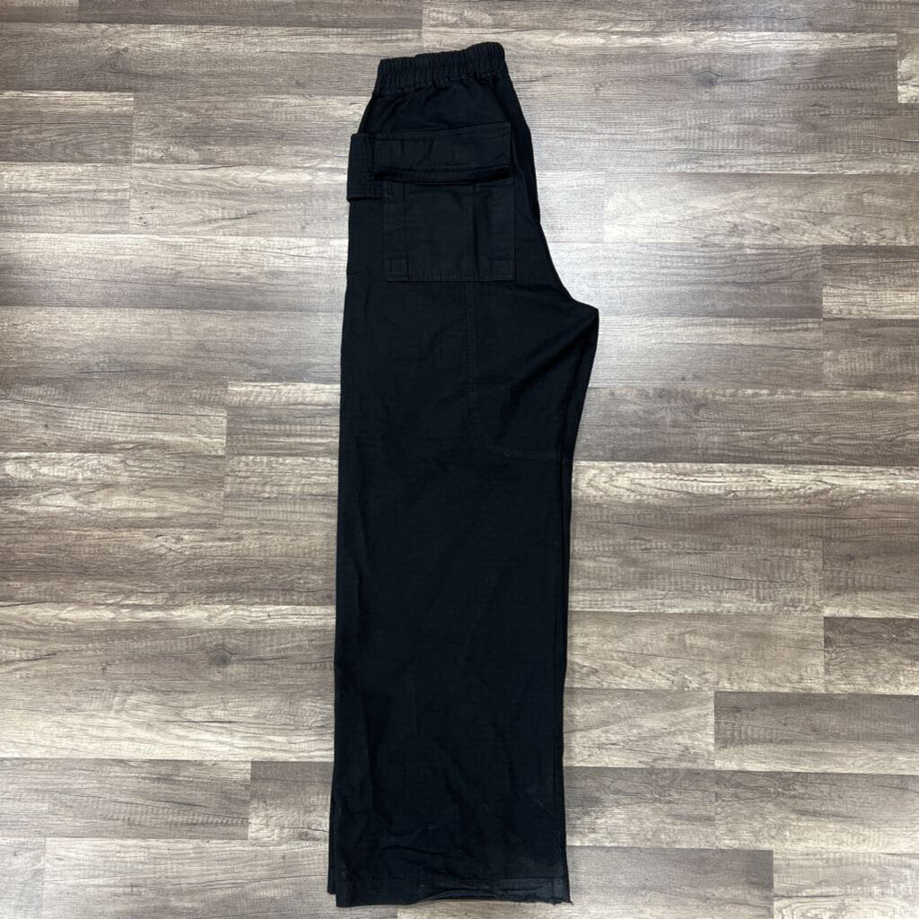 Rick Owens Black Cargo Pants