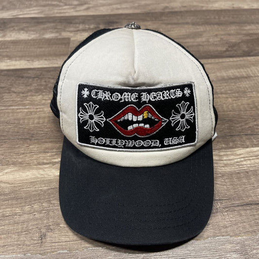 Chrome Hearts Hollywood Chomper trucker hat