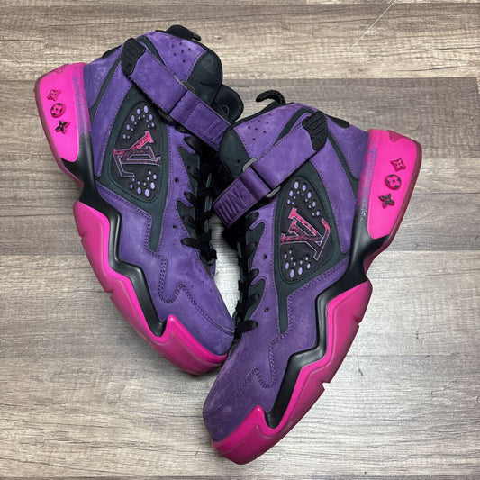 Louis Vuitton Purple Suede Trainer