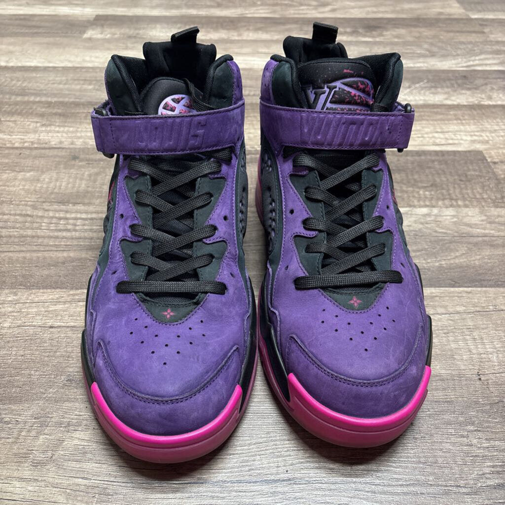 Louis Vuitton Purple Suede Trainer
