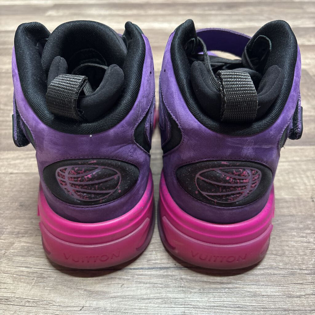 Louis Vuitton Purple Suede Trainer