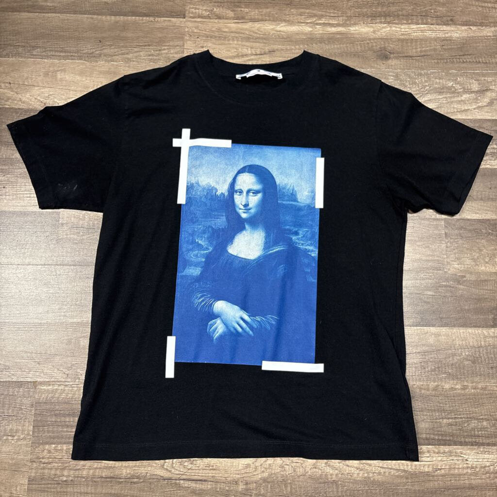 Off white Mona Lisa shirt black