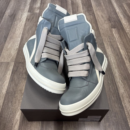 Rick Owens Jumbo Lace Geobasket Gray