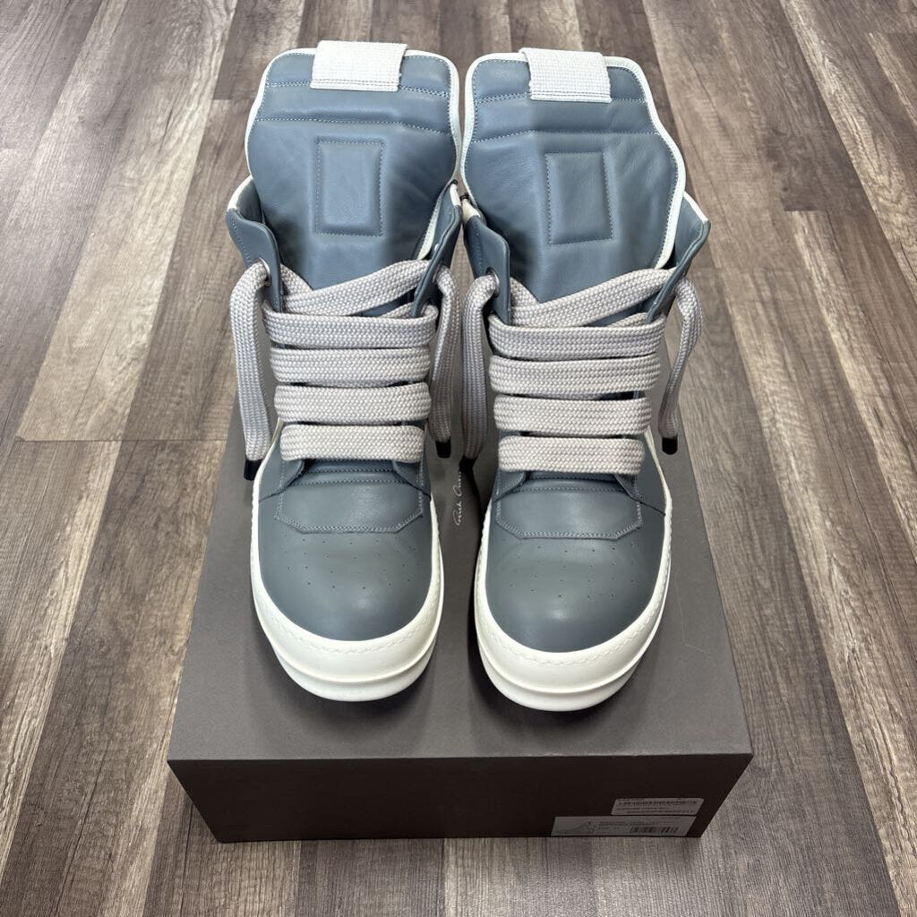 Rick Owens Jumbo Lace Geobasket Gray