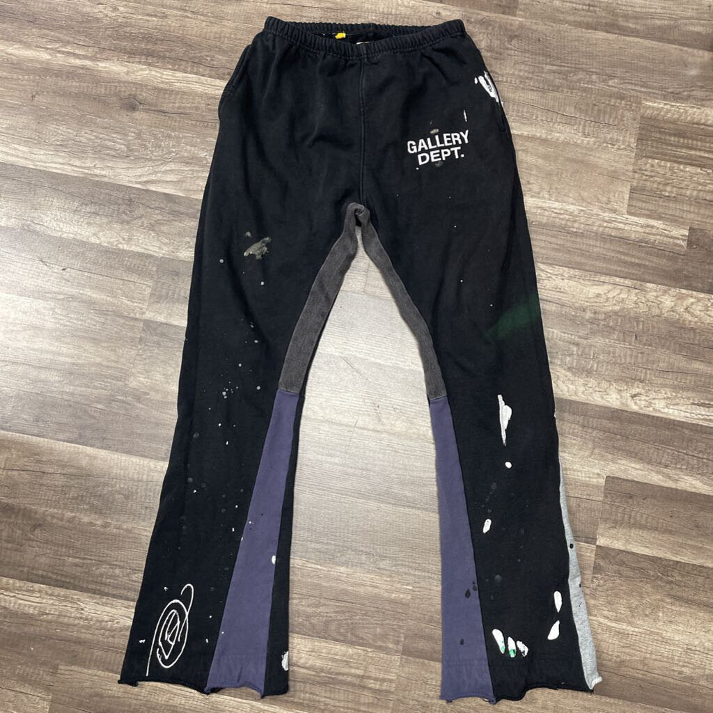 Gallery Dept Flared Sweatpants Black