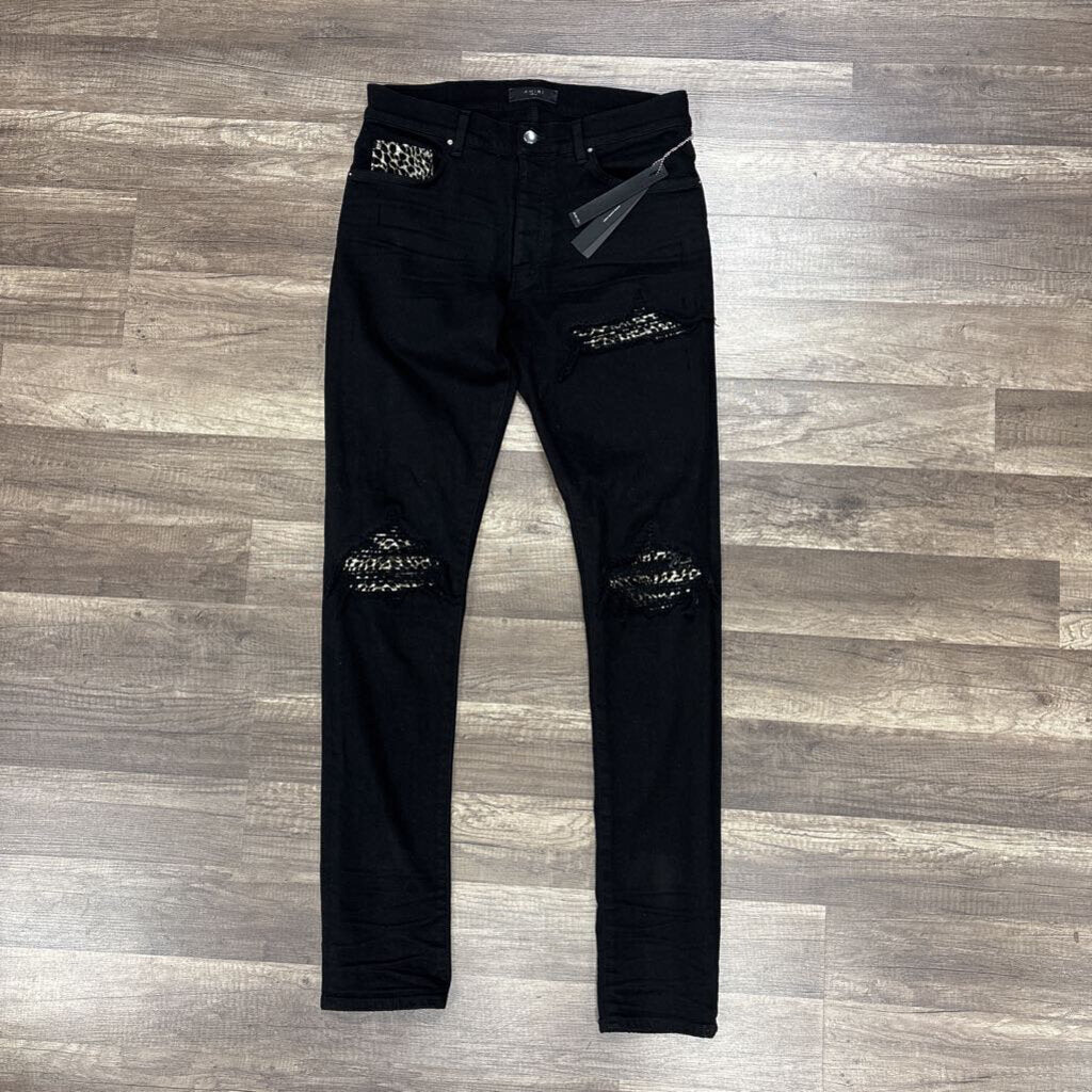 Amiri Jean Mx1 Blue Paisley