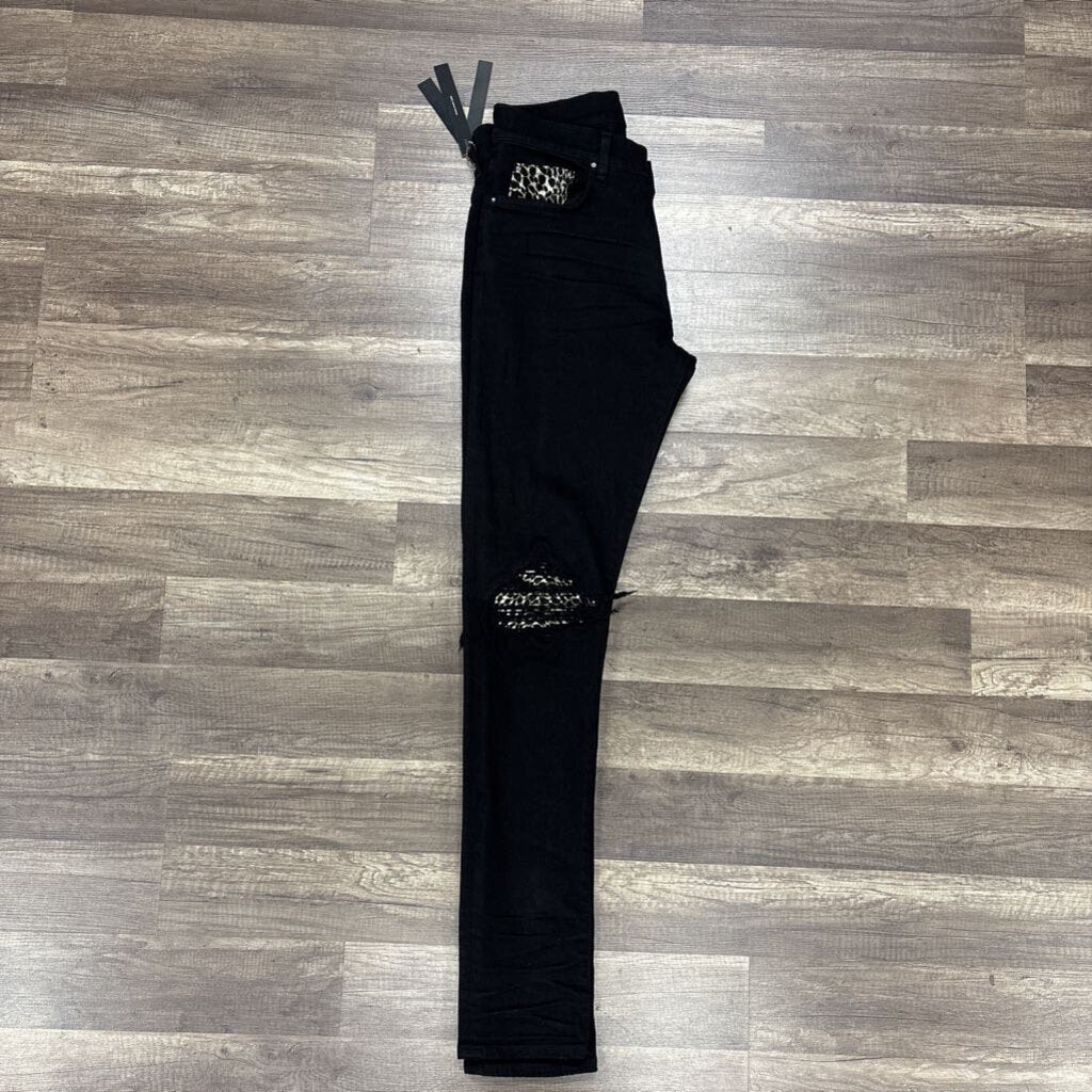 Amiri Jean Mx1 Blue Paisley