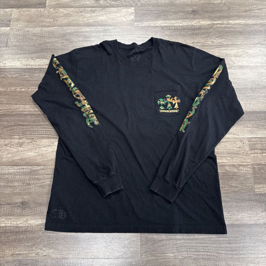 Chrome Hearts Long Sleeve Camo Triple Cross