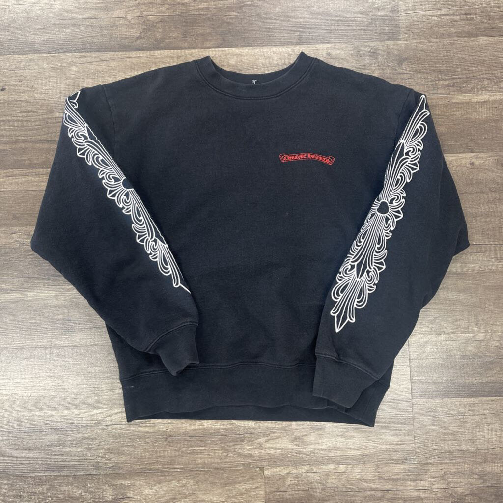 Chrome Hearts Chomper crew neck