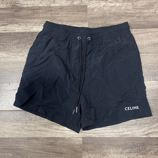 Celine Black Swim Trunks