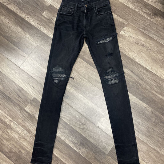 Amiri Jean Mx1 Dark Grey Paisley