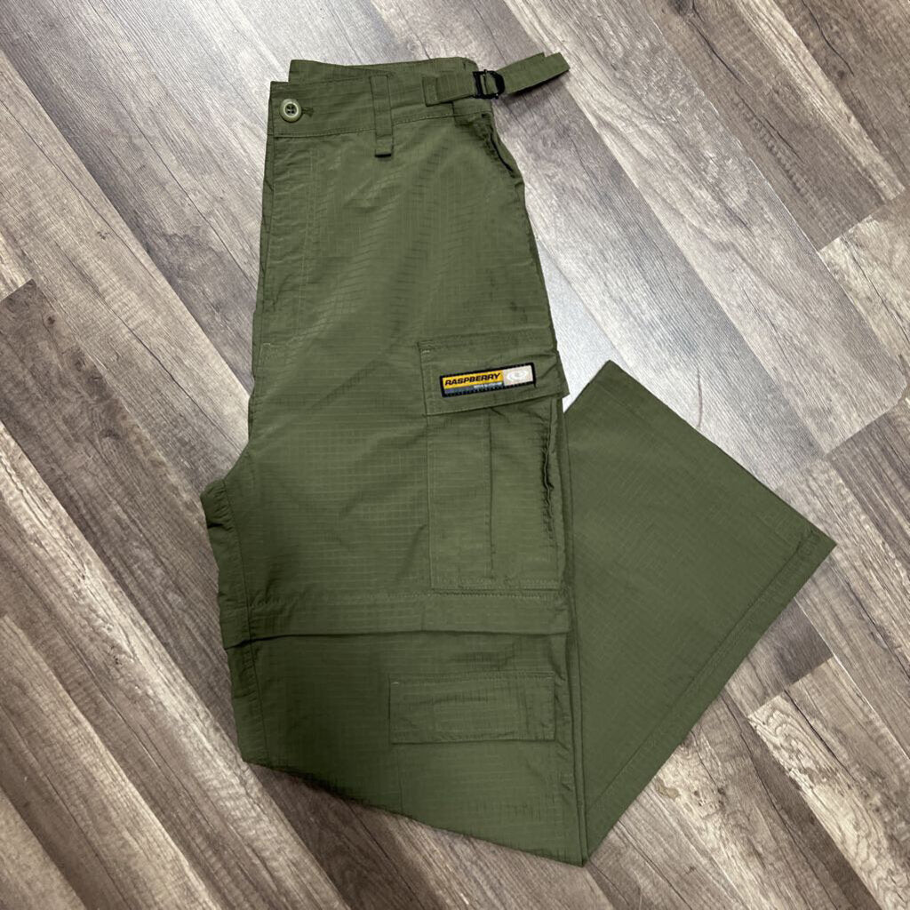 Raspberry Hills Active Green Cargo Pants