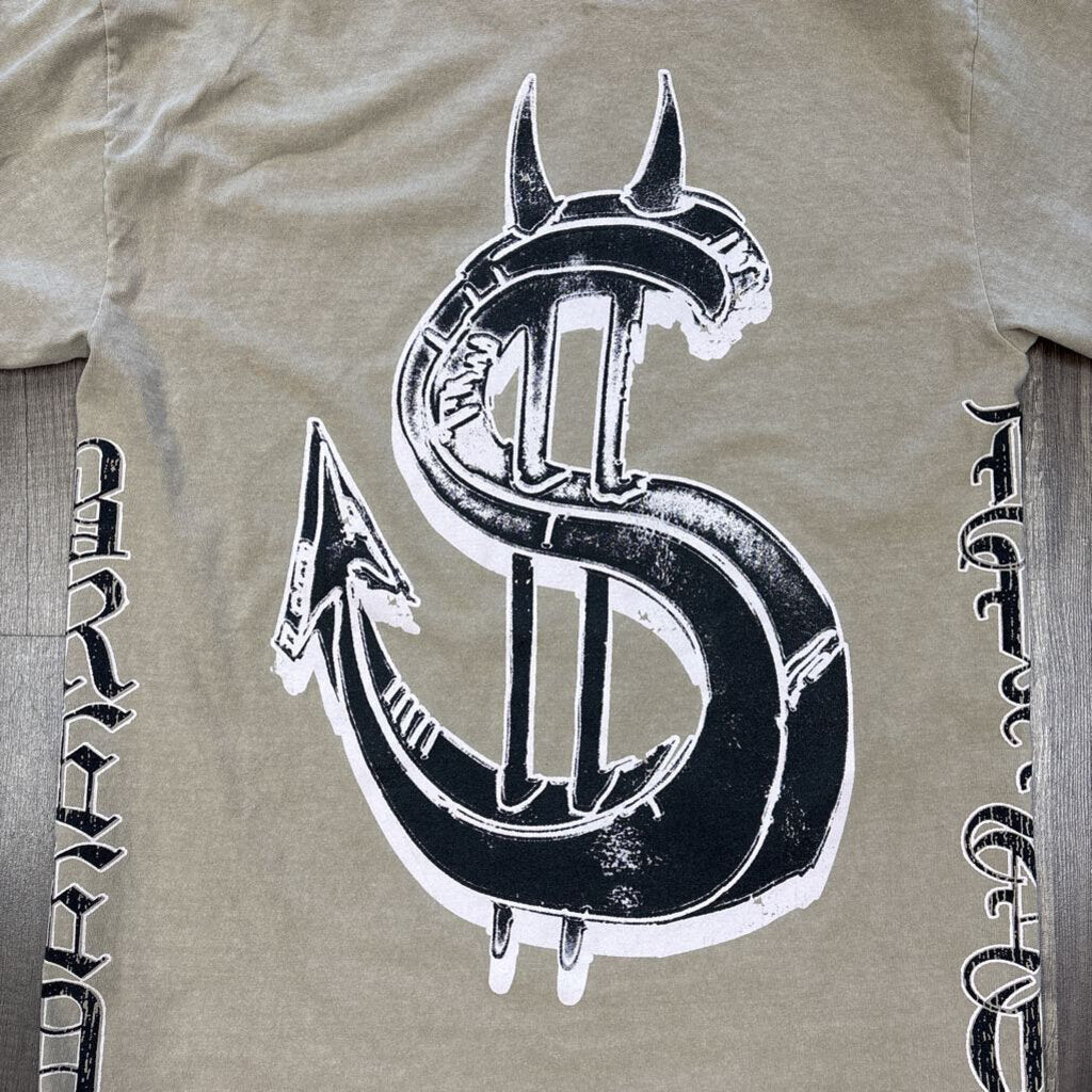 Saints Tan Pink Logo Shirt