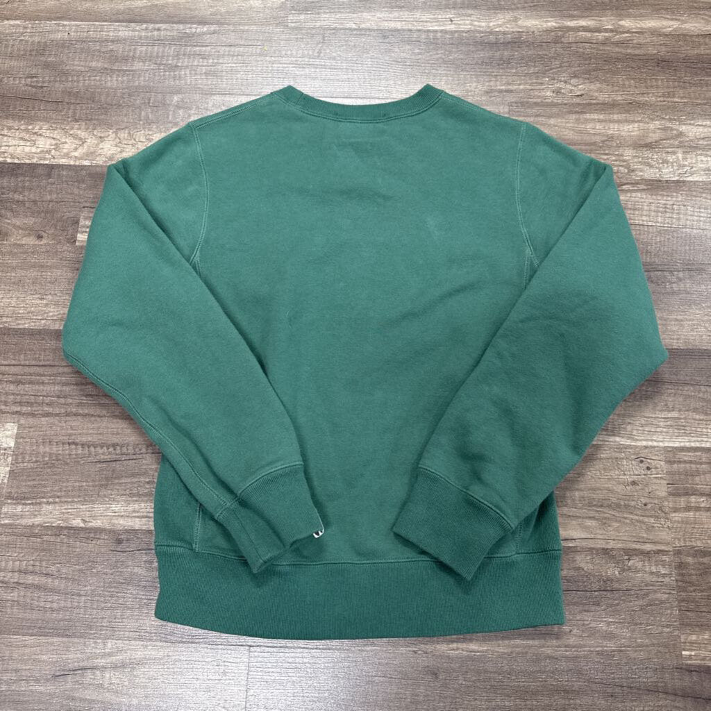 Bape College Logo Crewneck Green
