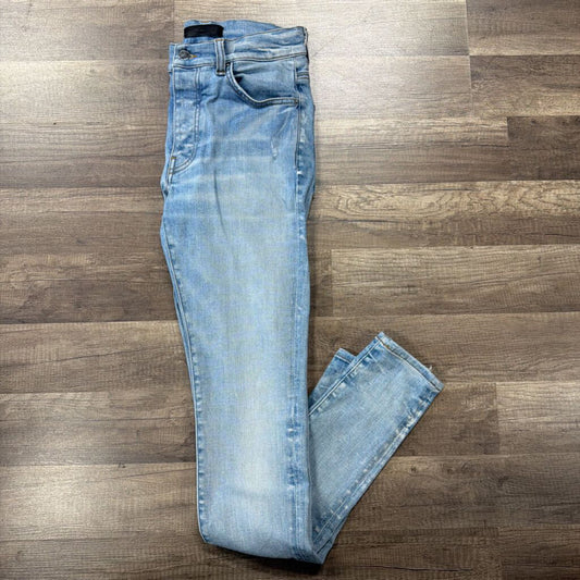 Amiri Jean Plain Blue