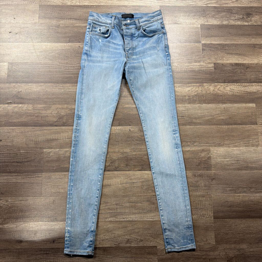 Amiri Jean Plain Blue