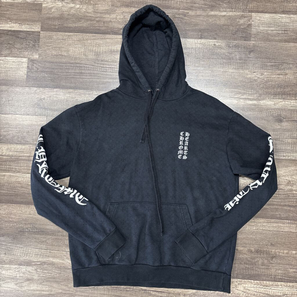 Chrome Hearts Plus All Over Hoodie Vertical Logo