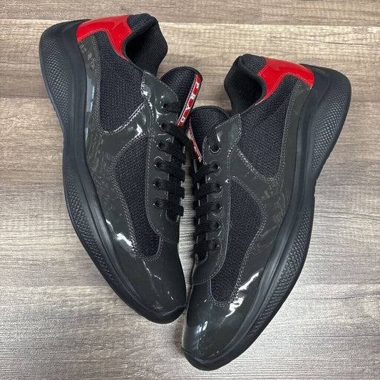 Prada America Olive Red