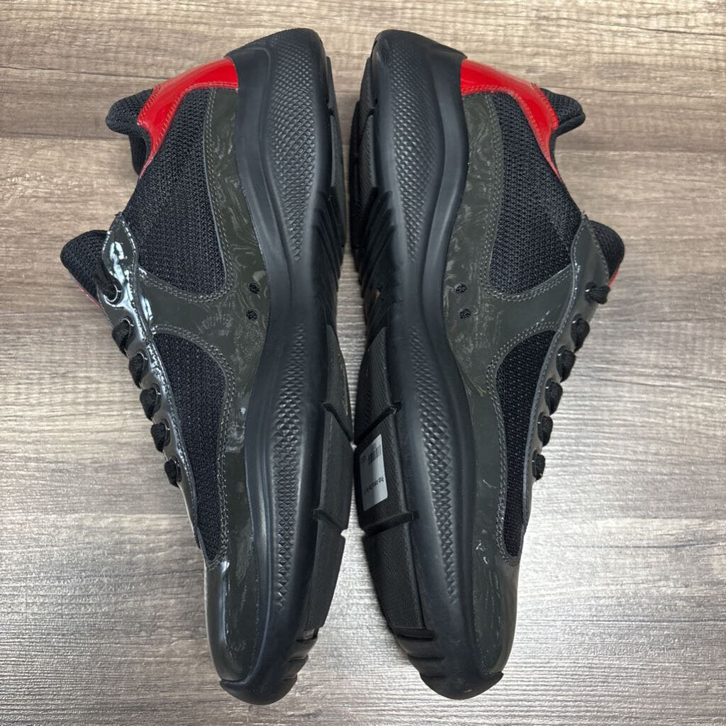 Prada America Olive Red