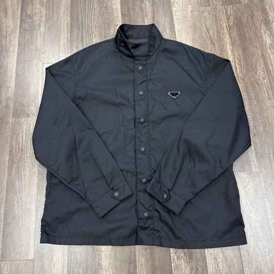 Prada Re-Nylon Black Jacket Shirt