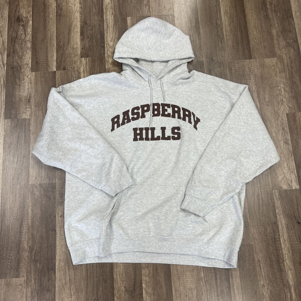 Raspberry Hills Hoodie Grey/Brown