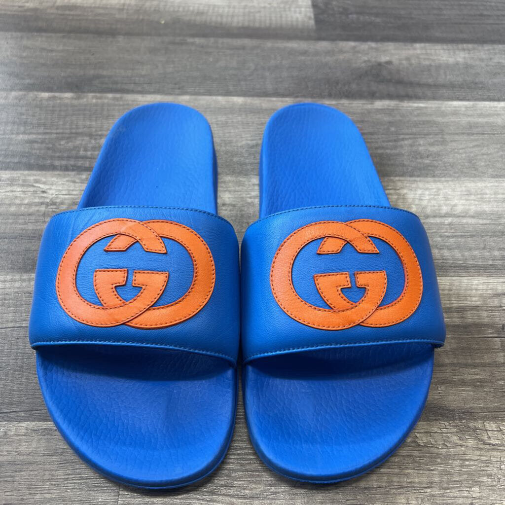 Gucci Slide blue orange (no box)