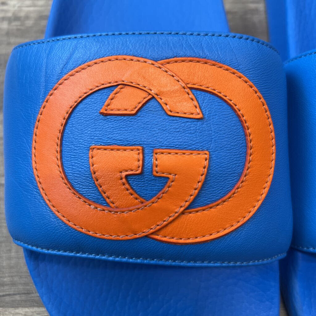 Gucci Slide blue orange (no box)