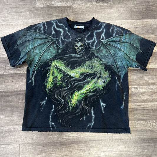 Vale shirt ghost reaper green black