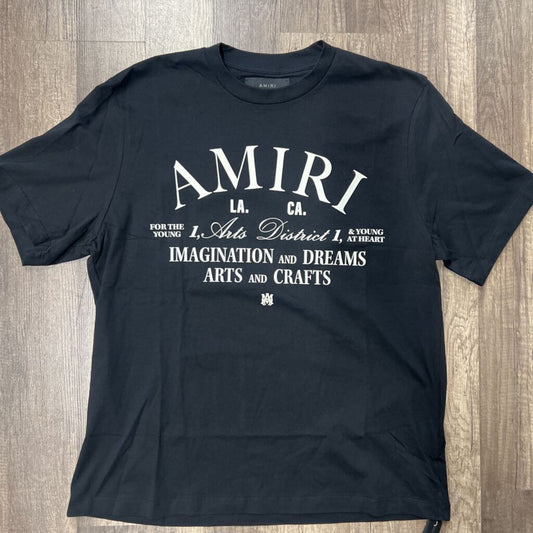 Amiri shirt LA "arts district" black (new)