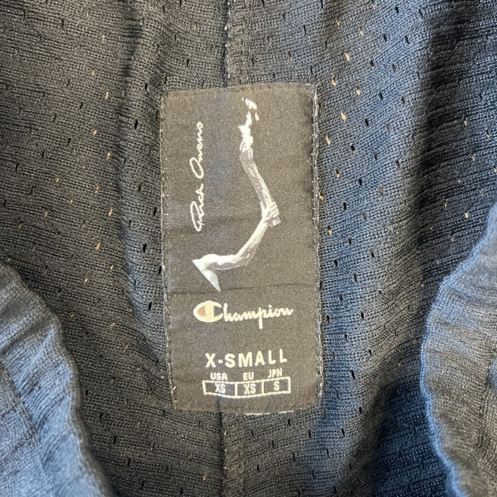 rick Owens x champion shorts black
