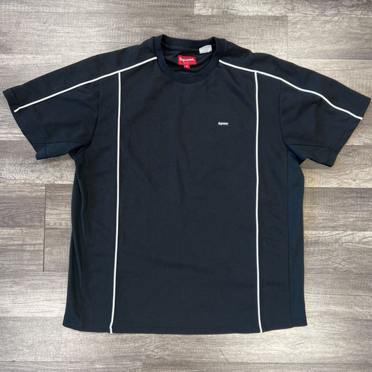 Supreme athletic shirt black small logo
