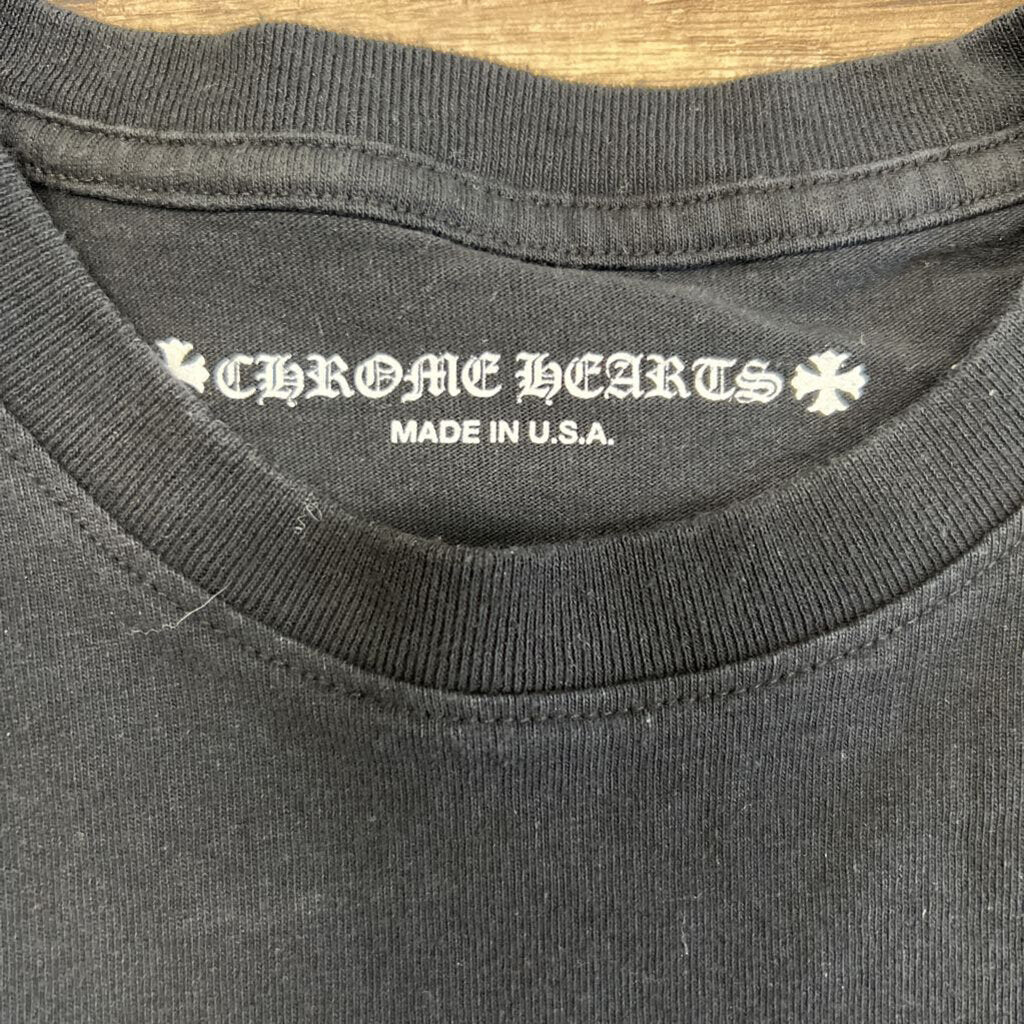 Chrome hearts Matty shirt long sleeve black pink