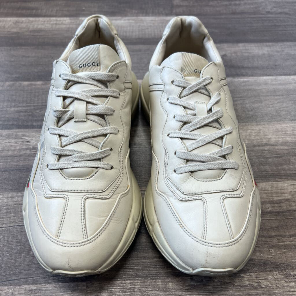 gucci rython beige logo