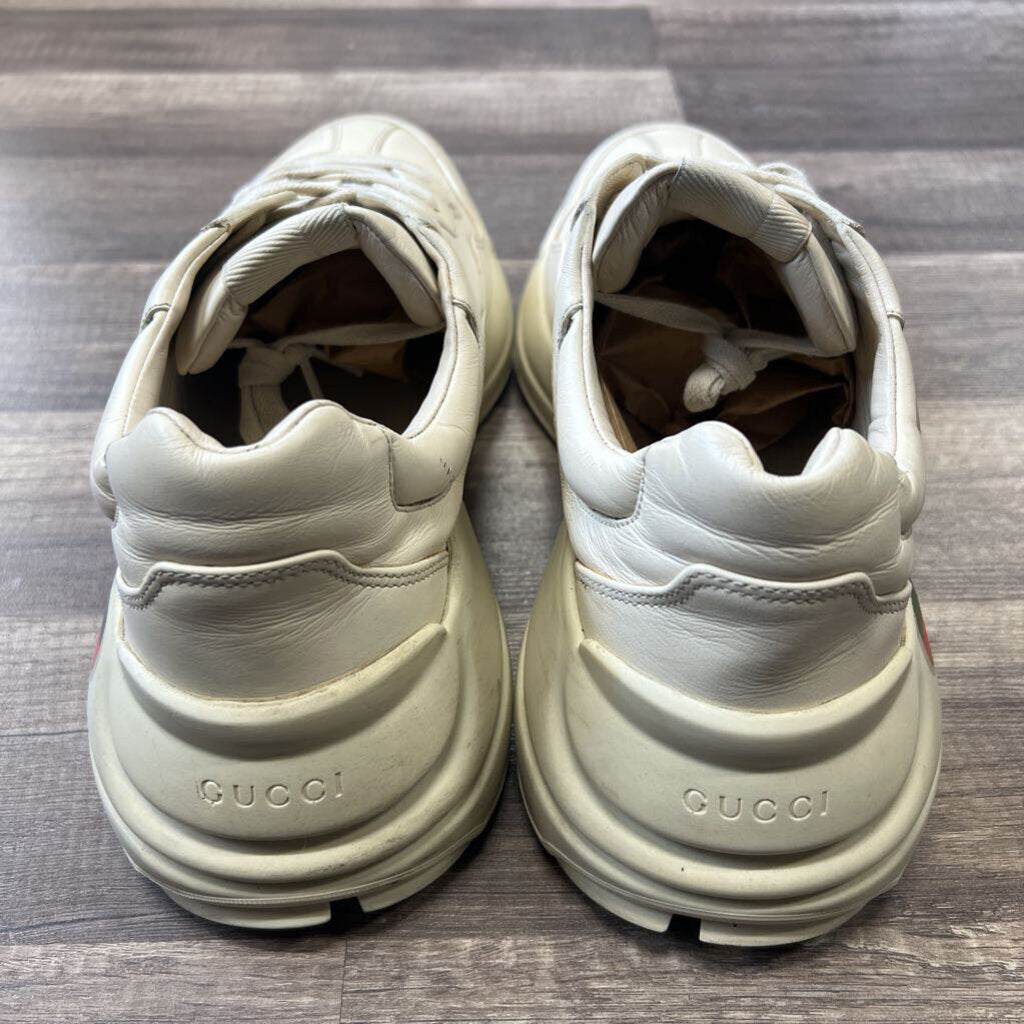 gucci rython beige logo