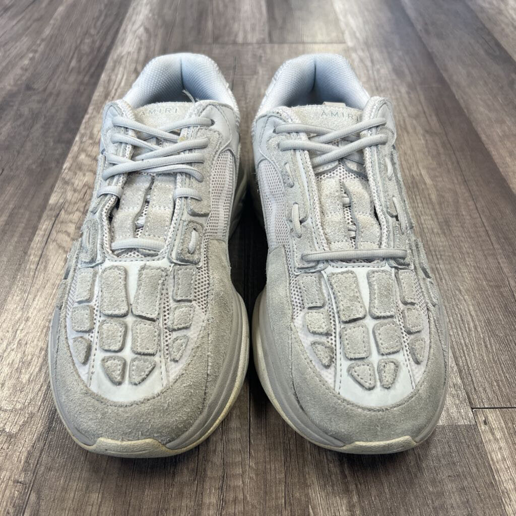 amiri bone runner grey suede