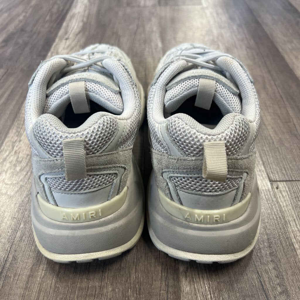 amiri bone runner grey suede