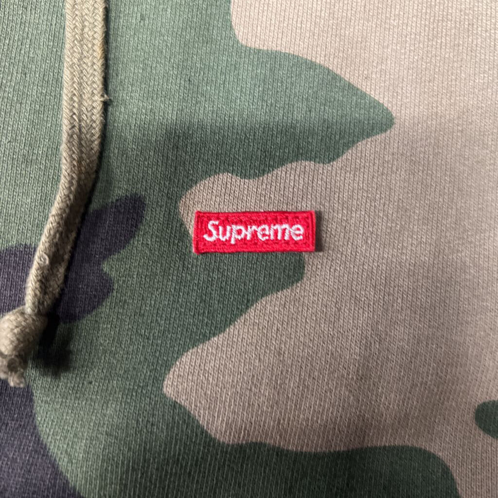Supreme hoodie camo thermal