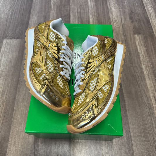 Bottega Veneta Gold Orbit Sneaker