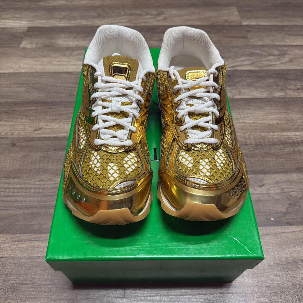 Bottega Veneta Gold Orbit Sneaker