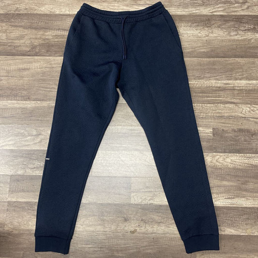 LV Louis Vuitton Navy monogram track trousers