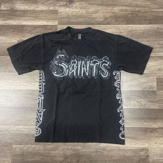 Saints logo shirt grey