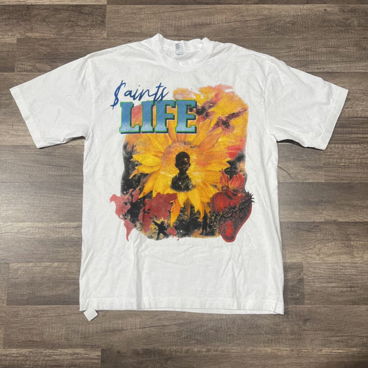 Saints life flower child shirt