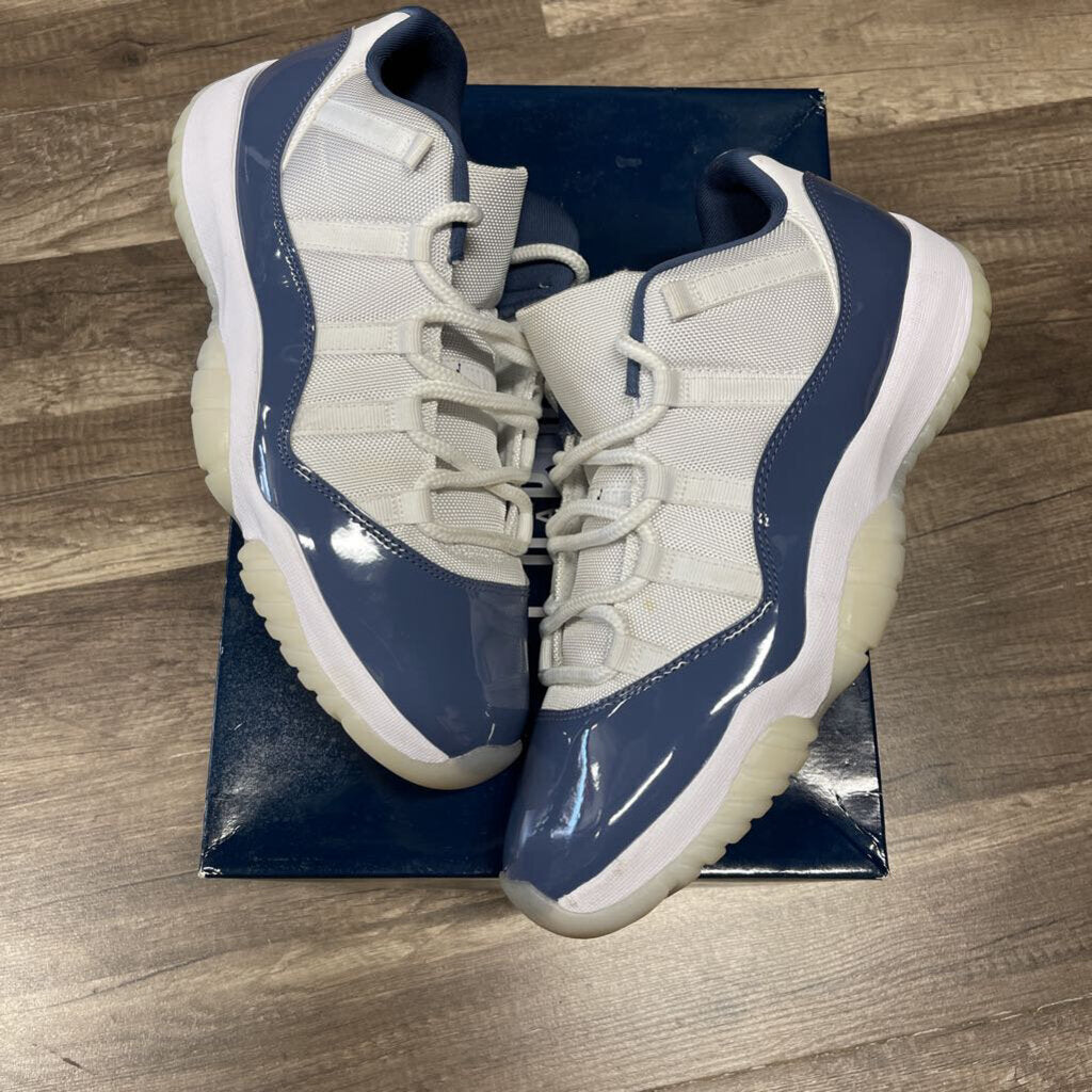 Jordan 11 Low White/Midnight Navy