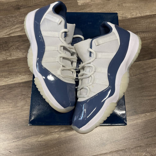 Jordan 11 Low White/Midnight Navy