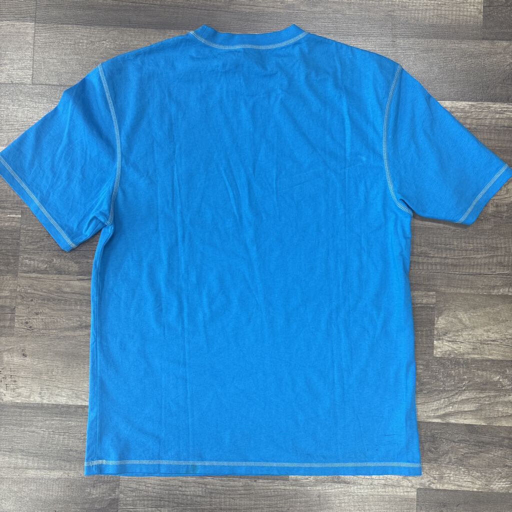 Martine Rose Blue Logo Tee