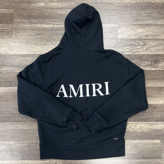 Amiri Hoodie Black White